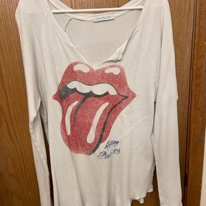 Free People Daydreamer Rolling Stones Graphic Tee
